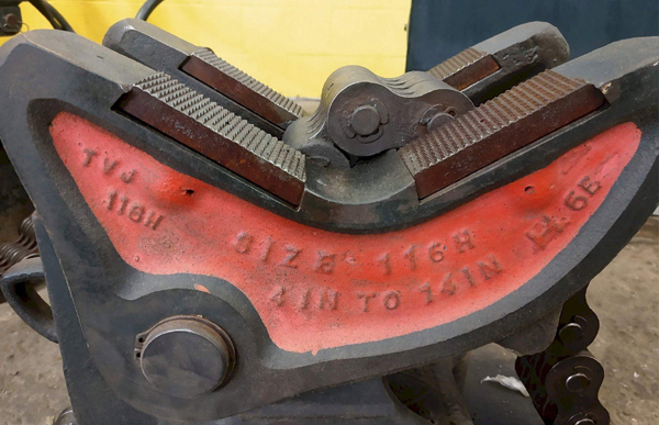 PETOL? GEARENCH鏈條虎鉗使用案例